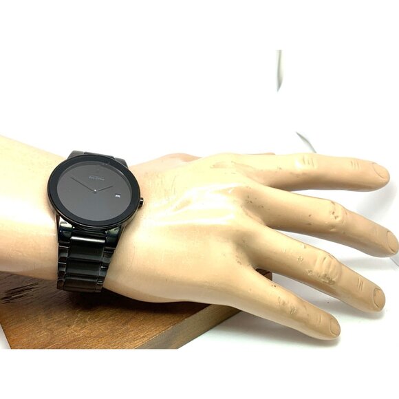 Citizen Men's Watch Eco-Drive AU1065-58E Axiom Black Dial Stainless Steel 40mm - Picture 5 of 15